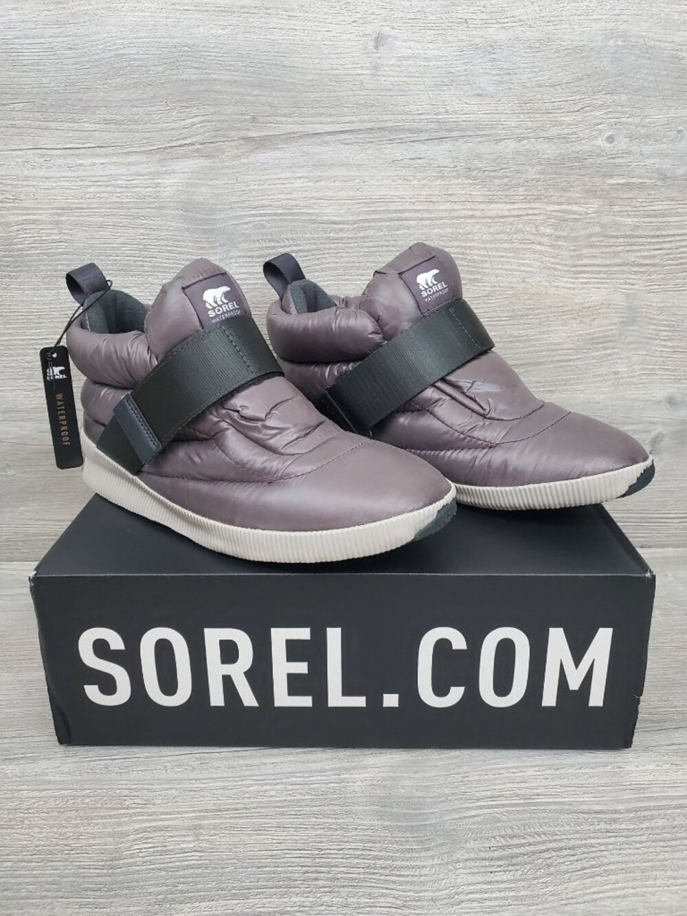 Sorel Out 'N About Puffy in Purple Sage